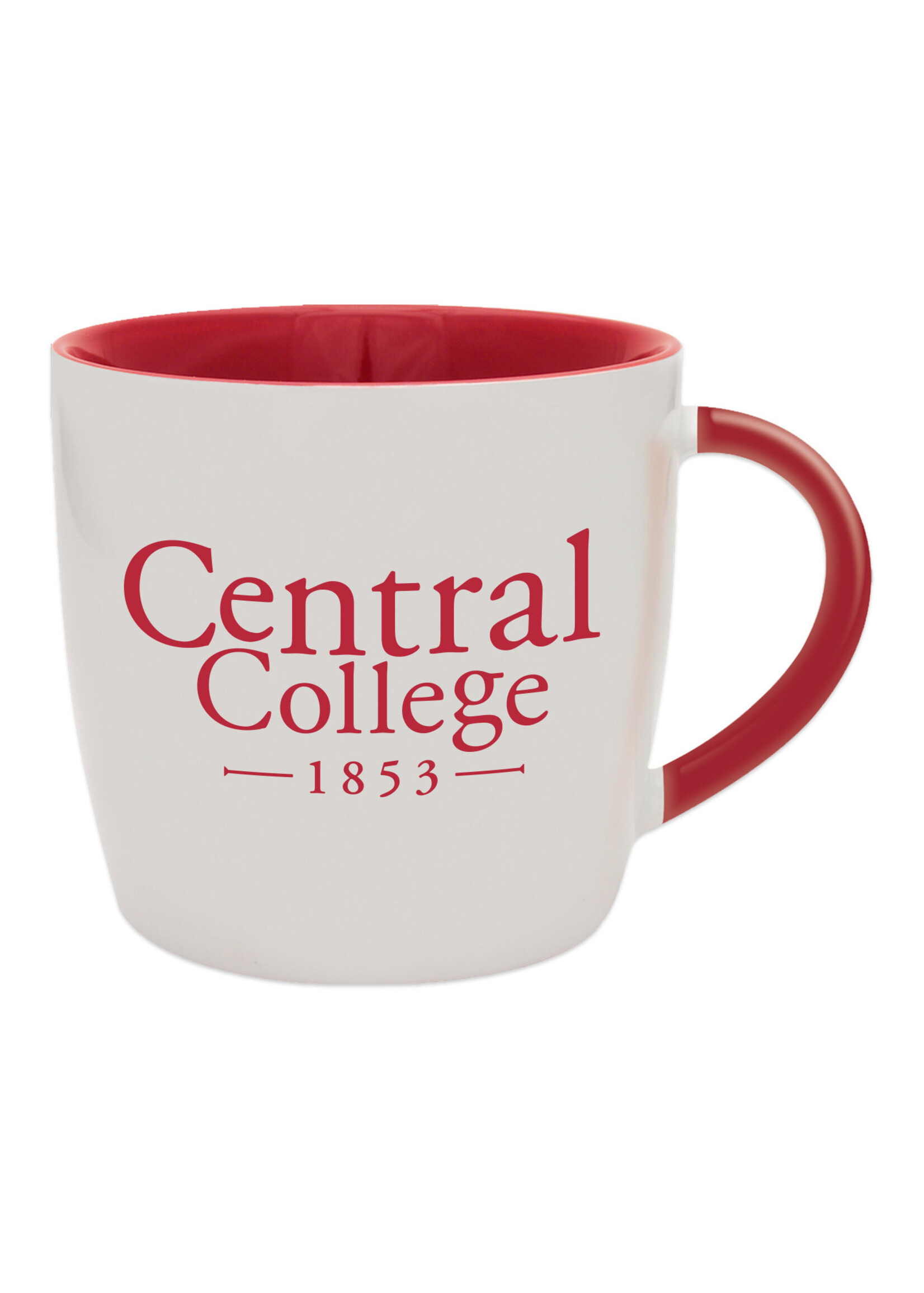 SPIRIT PRODUCTS Spirit Del Rio Cafe Mug Academic Logo Red Handle