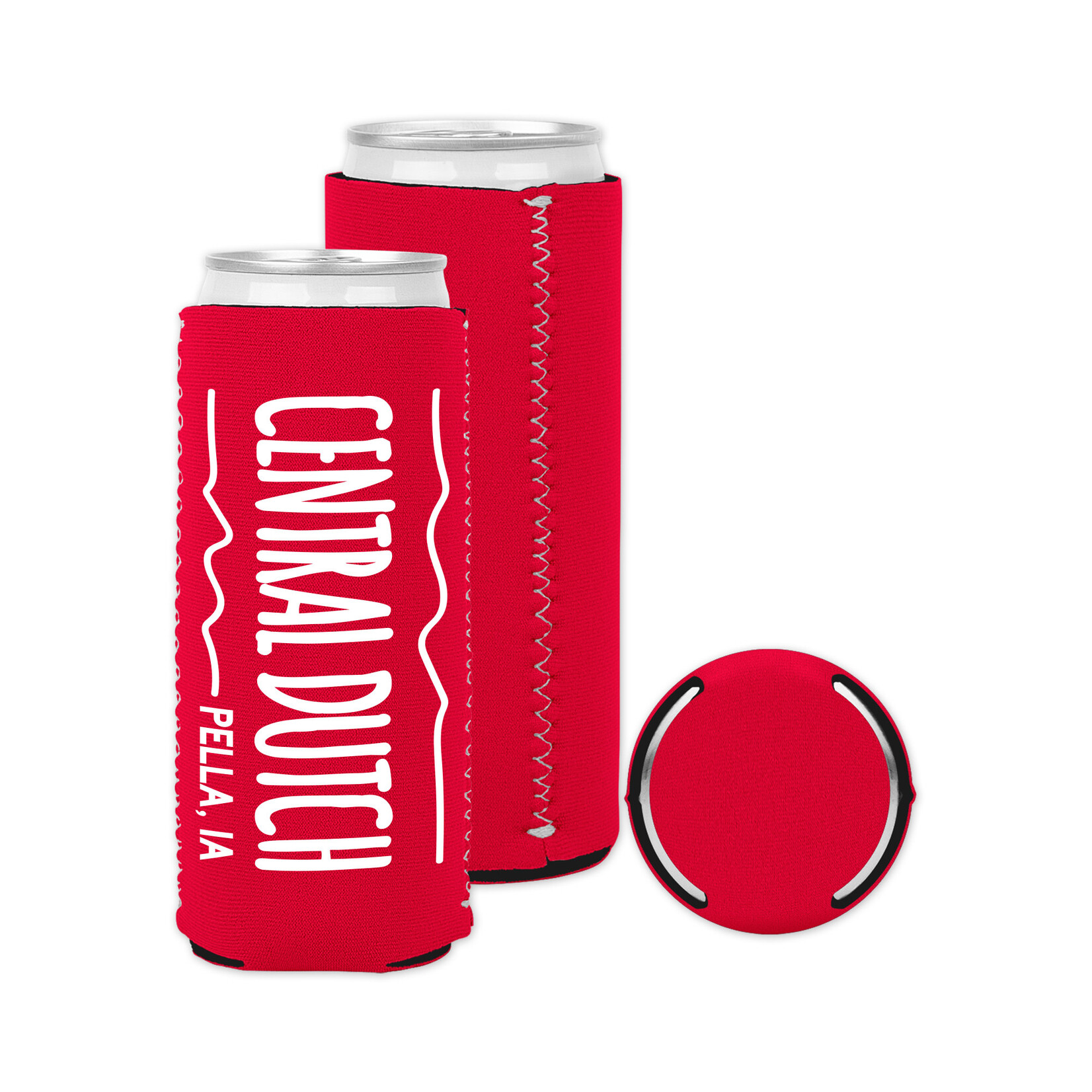 SPIRIT PRODUCTS Spirit Skinny Koozie Central Dutch Red