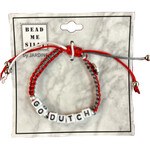 Jardine Jardine Bead Me Silly Cord Bracelet Go Dutch Beads