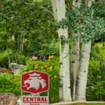 Janssen Fabrications Janssen Fabrications Yard Sign Lion Logo