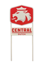 Janssen Fabrications Janssen Fabrications Yard Sign Lion Logo