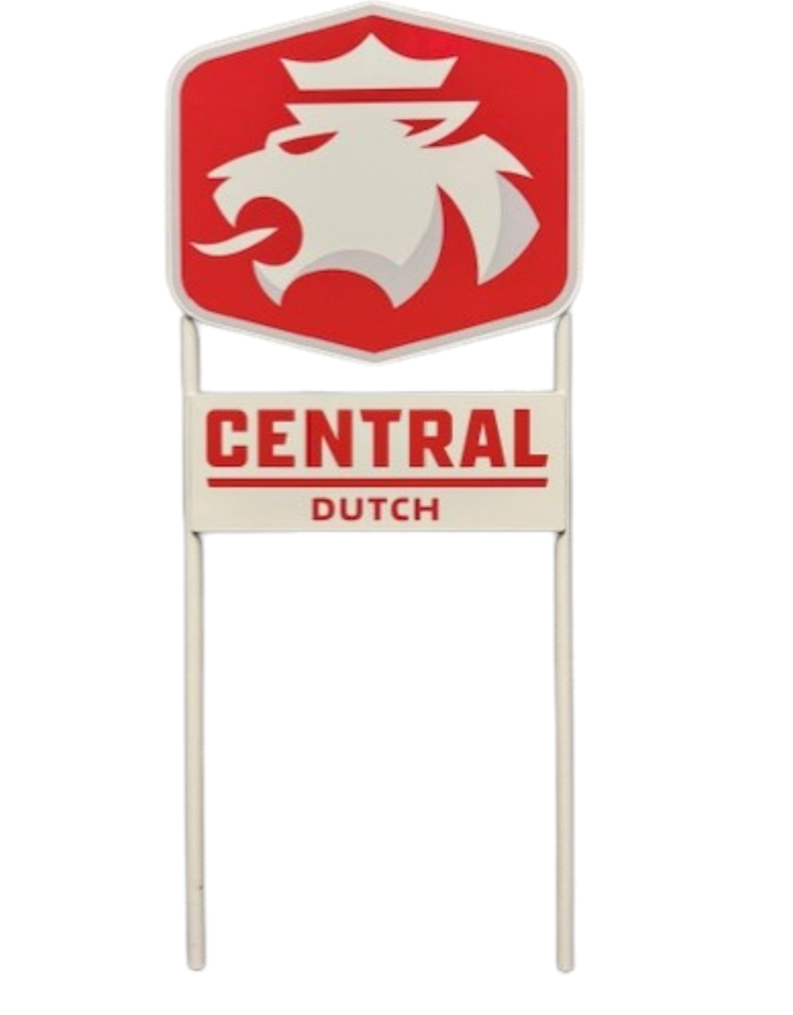 Janssen Fabrications Janssen Fabrications Yard Sign Lion Logo