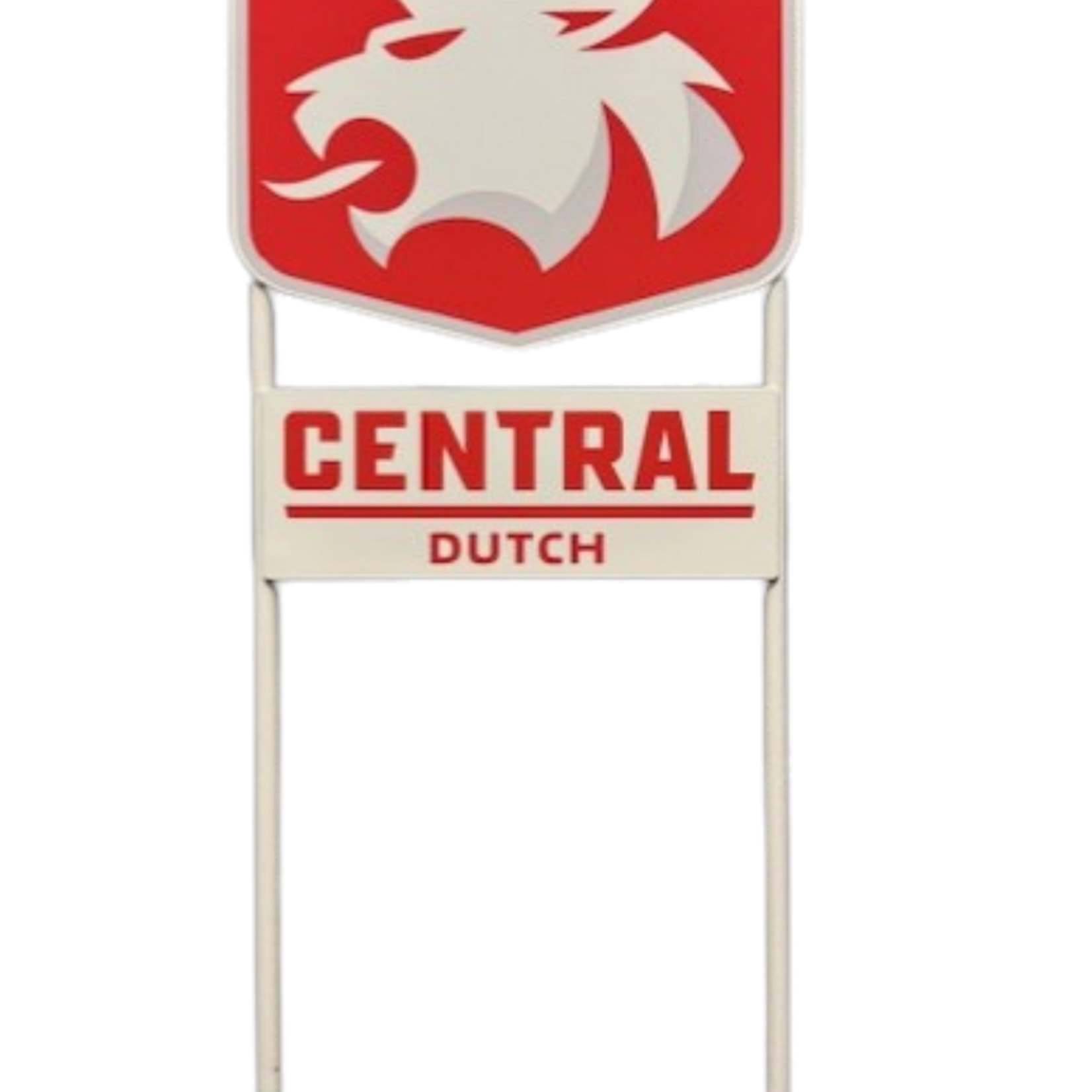 Janssen Fabrications Janssen Fabrications Yard Sign Lion Logo