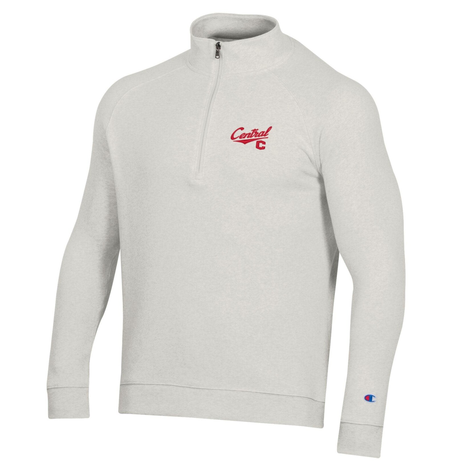 CHAMPION Champion Triumph Fleece Raglan 1/4 Zip Pebblestone