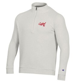 CHAMPION Champion Triumph Fleece Raglan 1/4 Zip Pebblestone