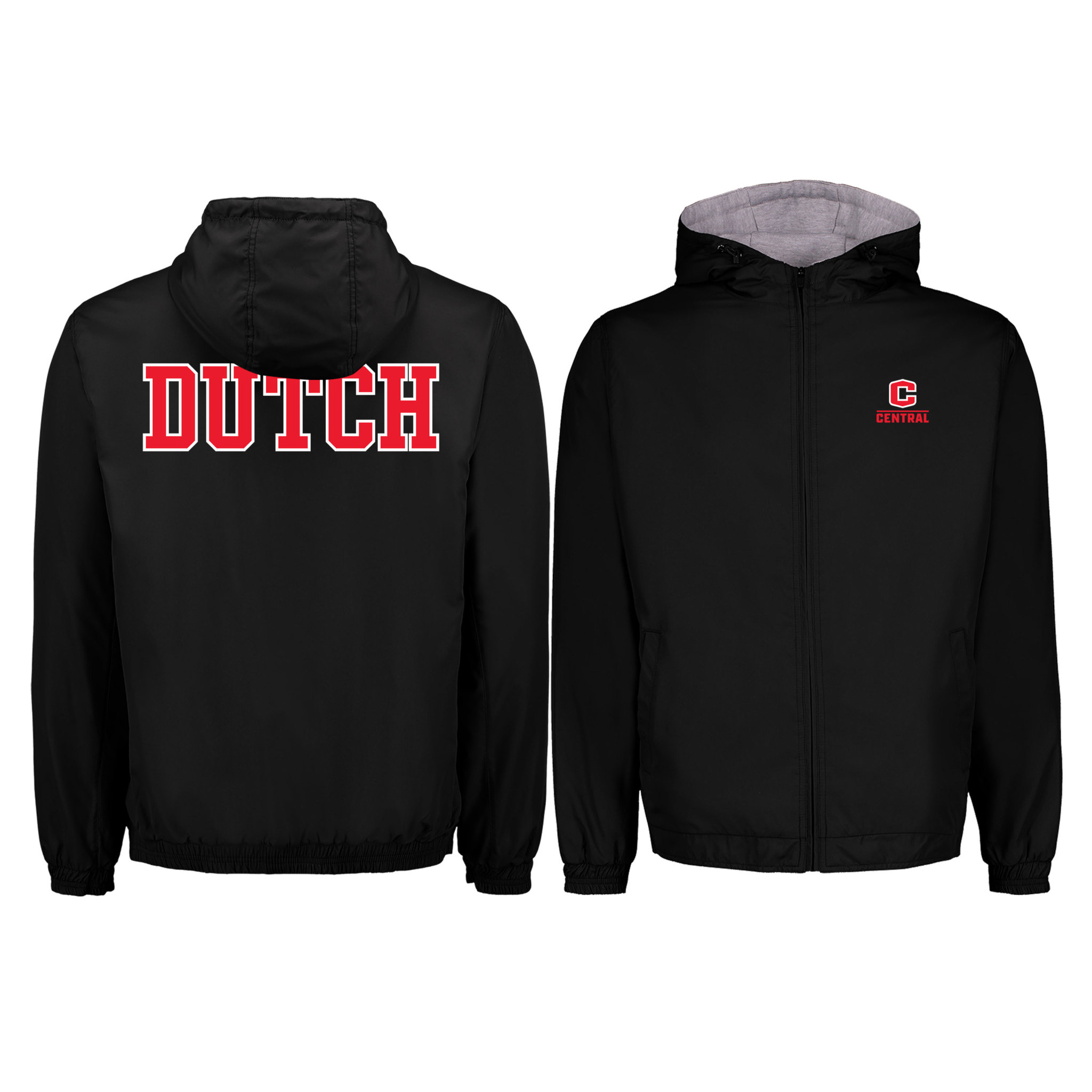 MV Sport Liberty Jacket Black Central College Spirit Shoppe