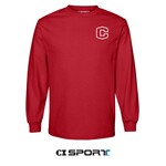 CI SPORT CI Sport Kingpin LS Tee Logo Red