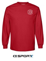 CI SPORT CI Sport Kingpin LS Tee Logo Red