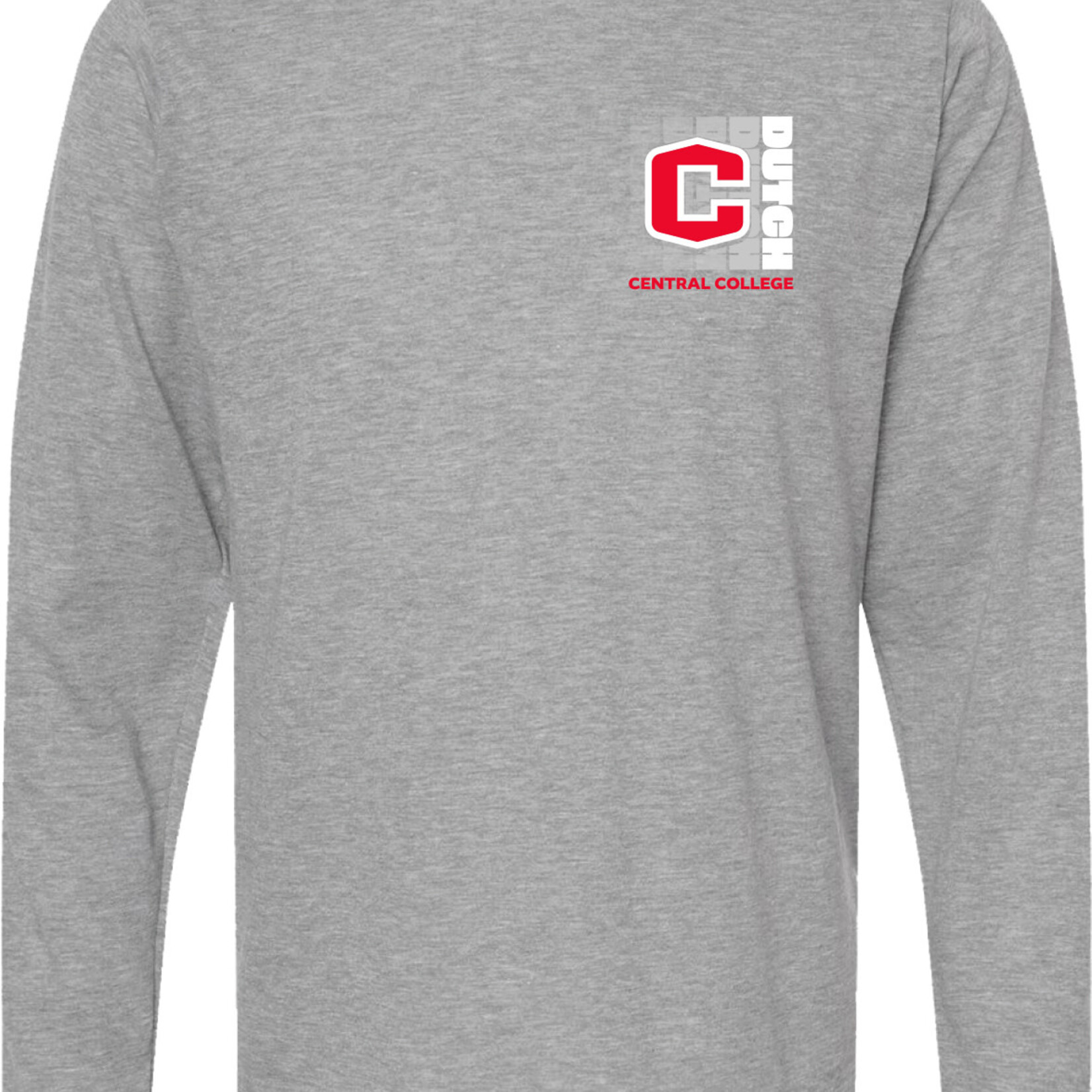 College House College House LS  FreedomTee Gray Heather