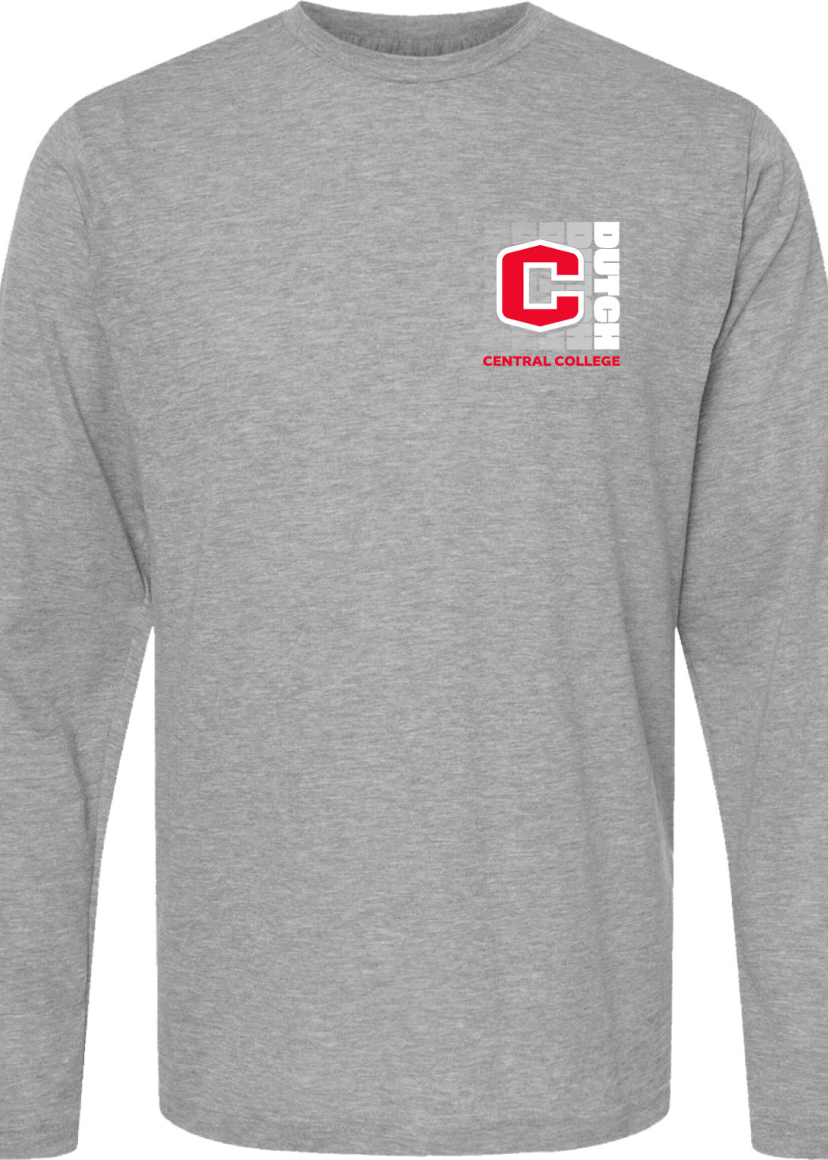 College House College House LS  FreedomTee Gray Heather