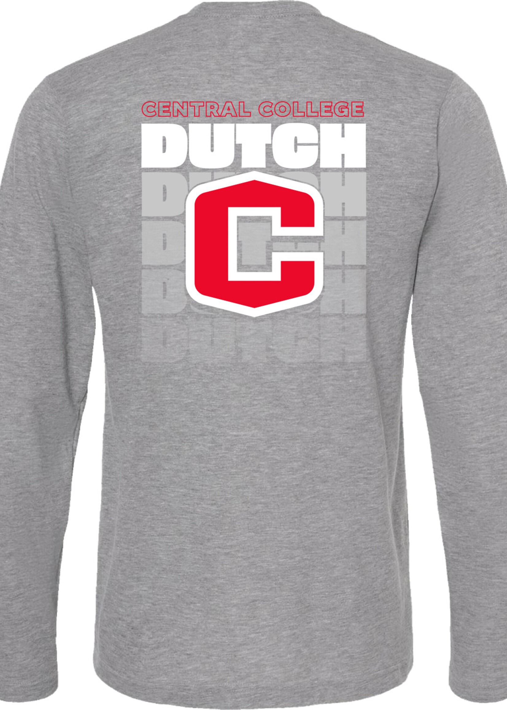 College House College House LS  FreedomTee Gray Heather