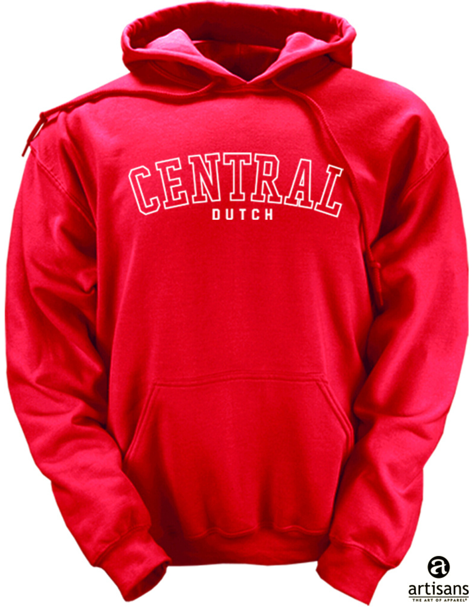 Artisans Artisans Clasic Hood open Embroidery Red