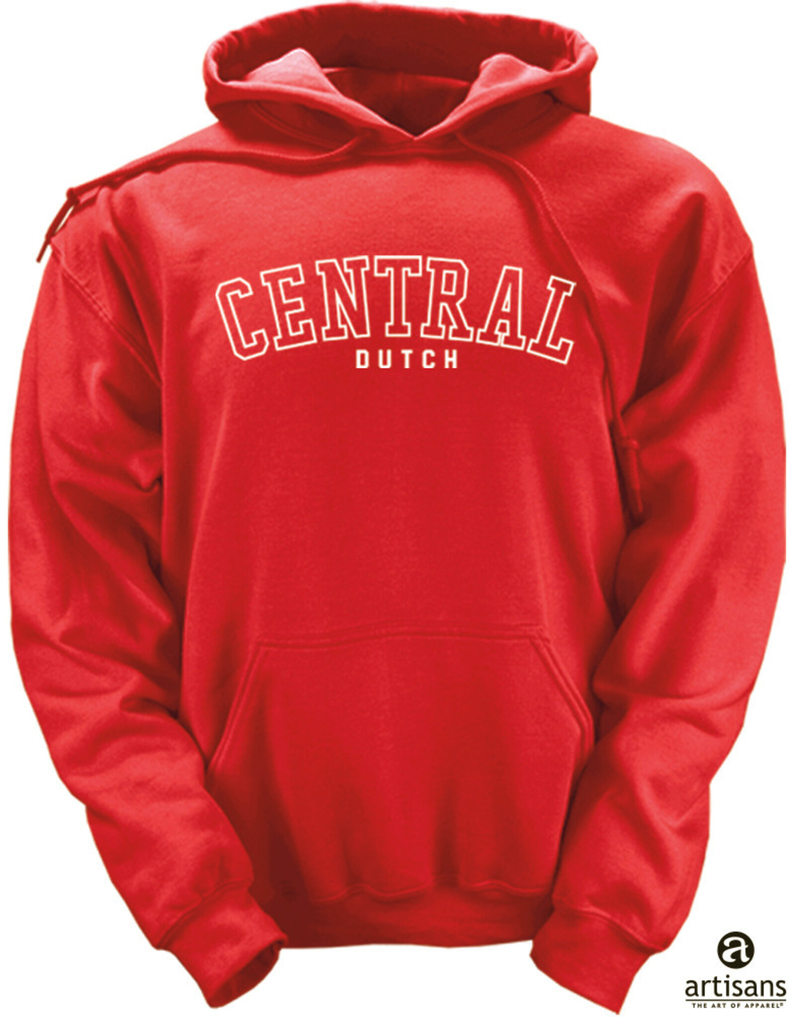 Artisans Artisans Clasic Hood open Embroidery Red