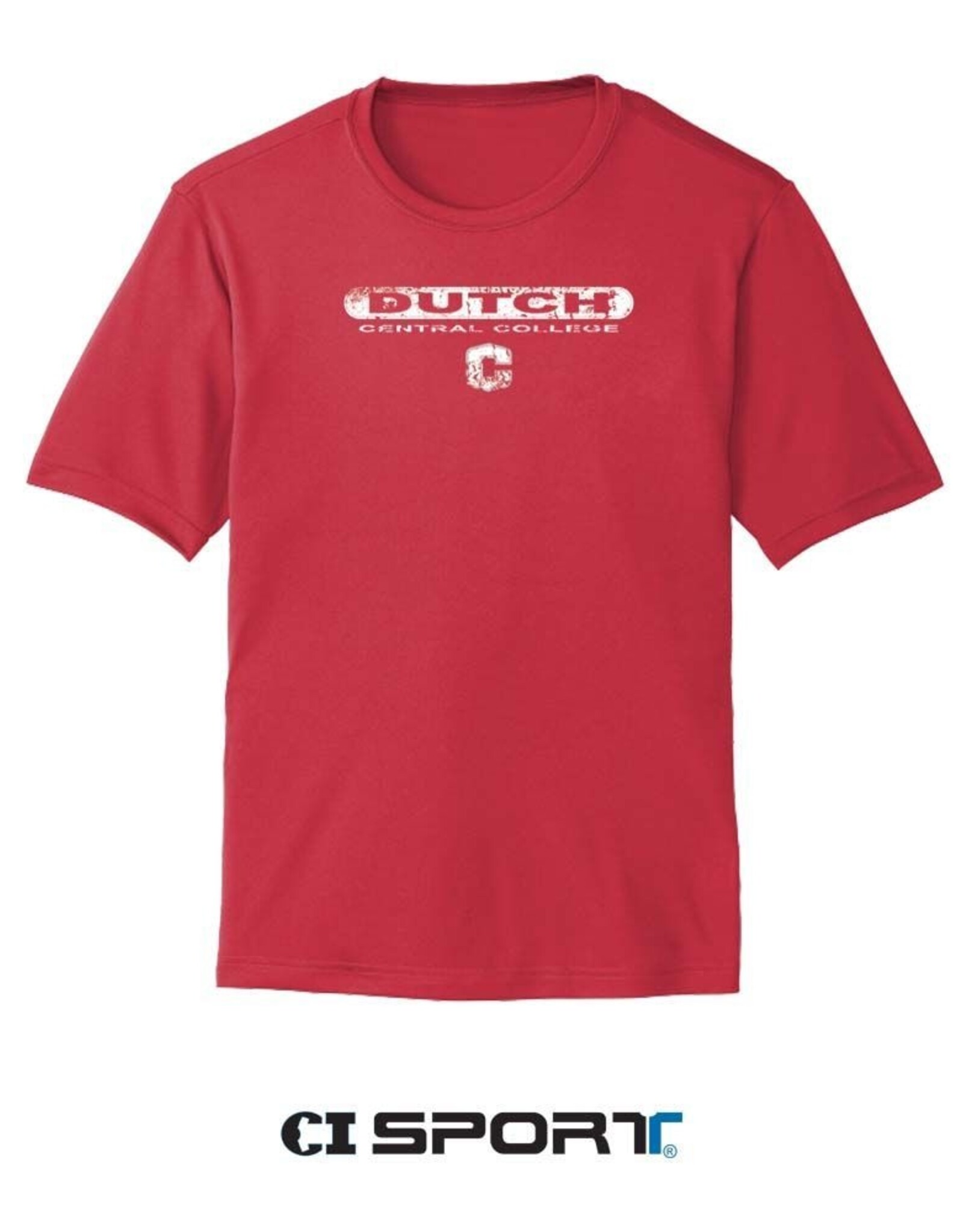 Sport-Tek CI Sport Sport Tek Performance Tee Red