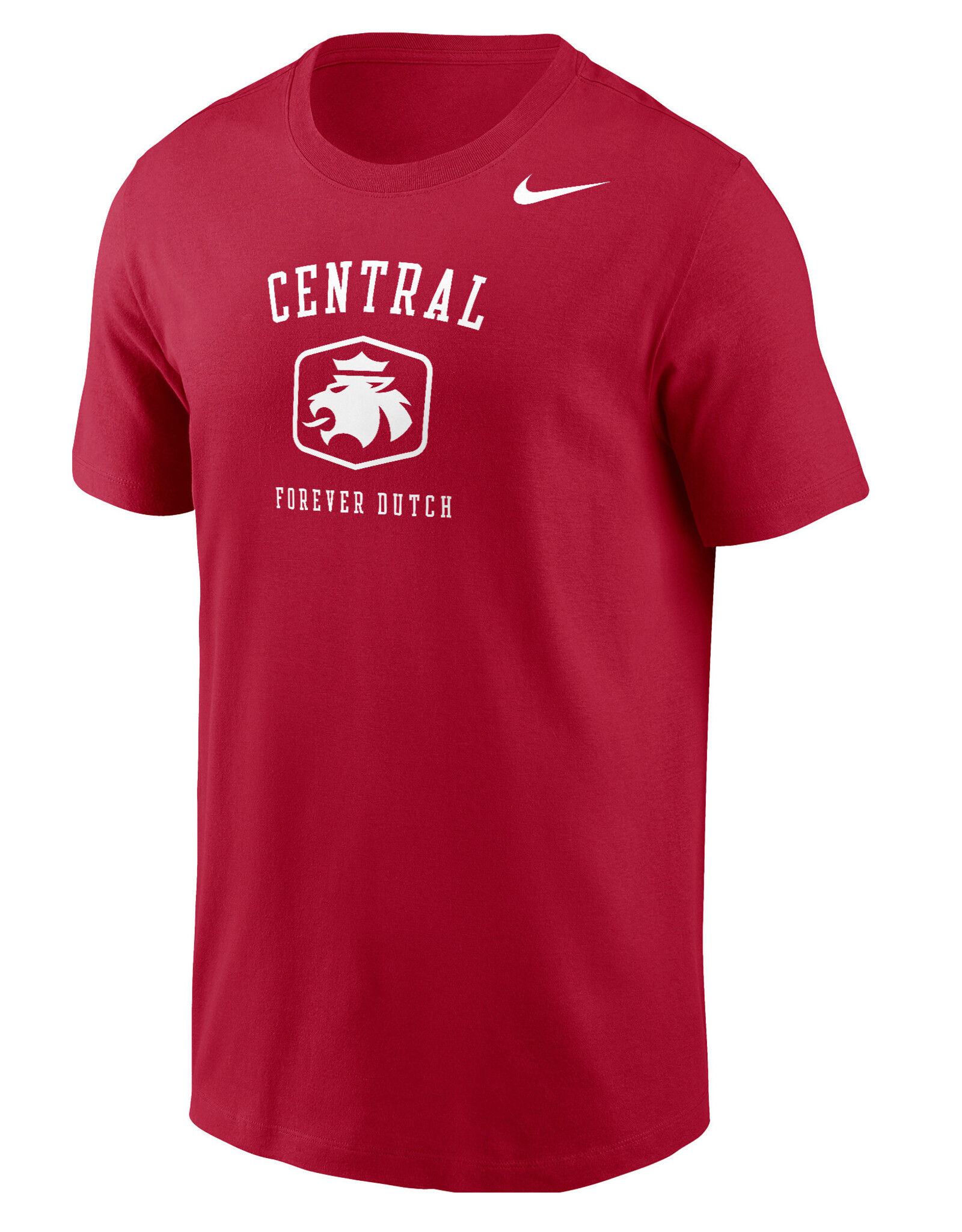 Nike Nike Core Cotton Tee Red Central Lion Forever Dutch