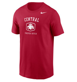 Nike Nike Core Cotton Tee Red Central Lion Forever Dutch