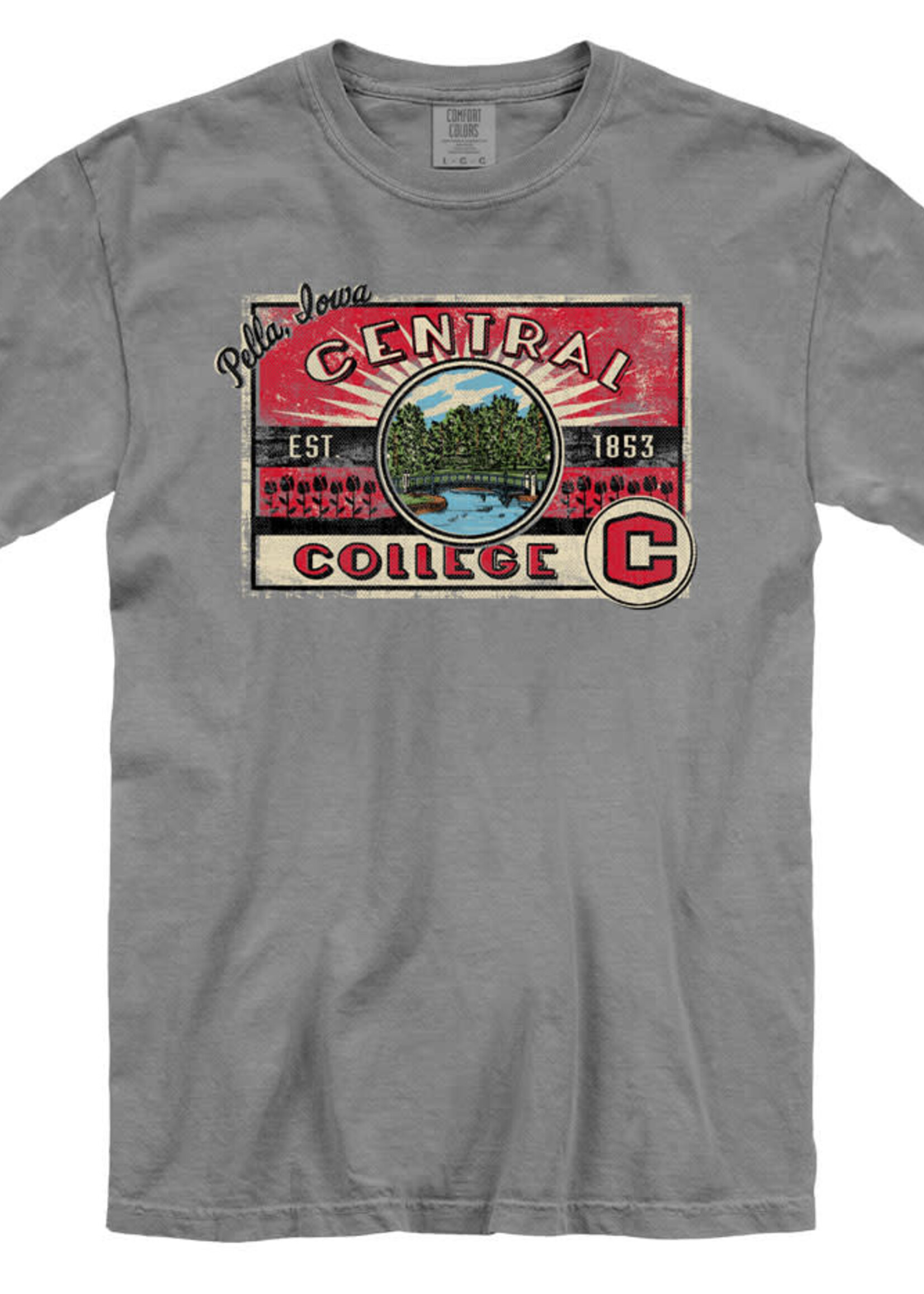 NA New Agenda Vintage Bridge Tee Gray