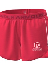 Under Armour UA Women's Playup Short C Central Red