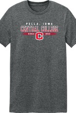 College House College House Ombre Tile Tee Dark Gray Heather