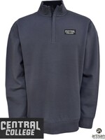 Artisans Artisans Pique Fleece 1/4 Zip Charcoal