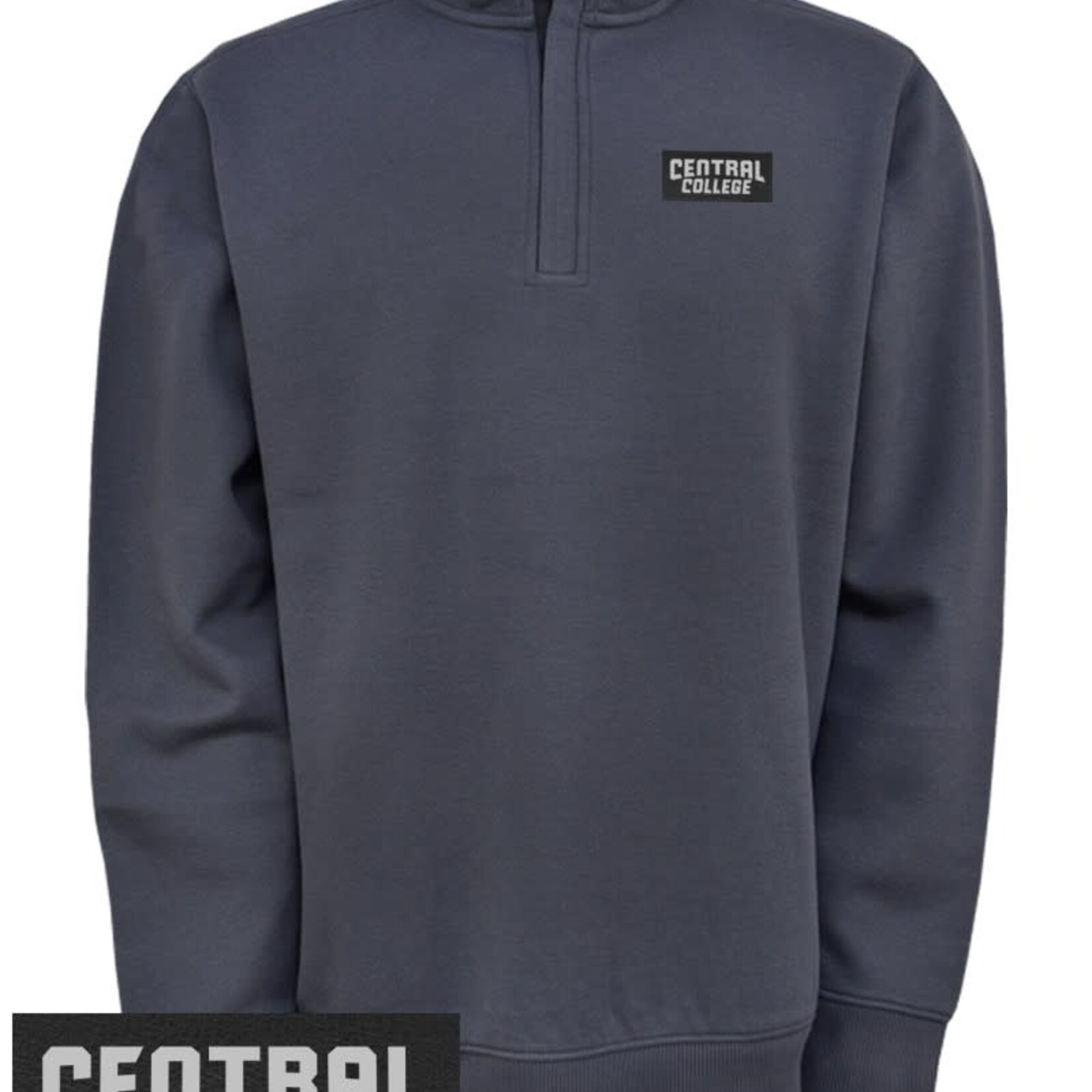 Artisans Artisans Pique Fleece 1/4 Zip Charcoal