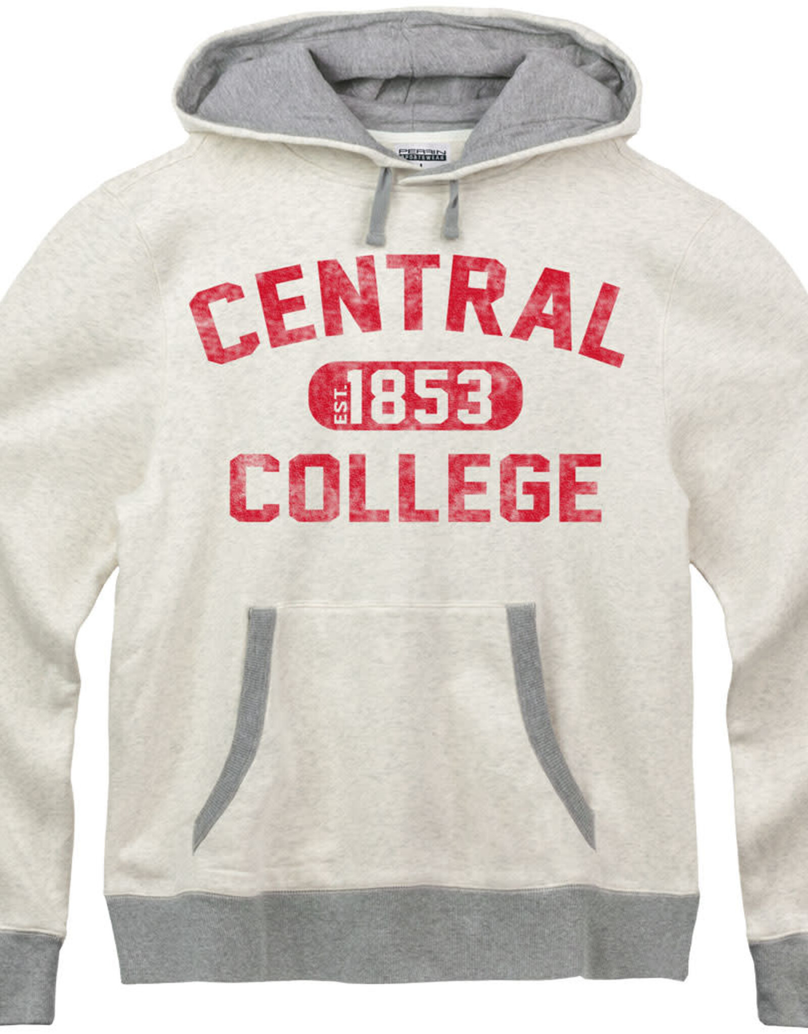 New Agenda New Agenda Central Pill College Fleece Hood Oatmeal Heather