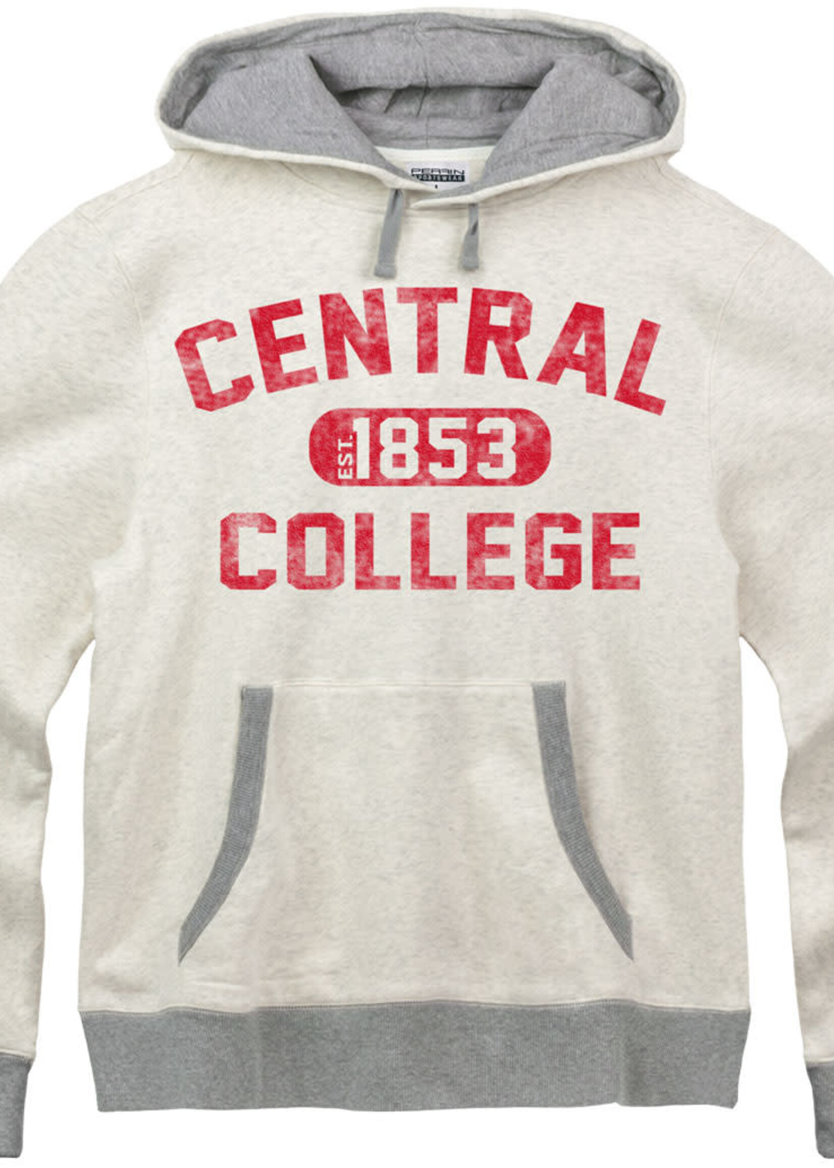 New Agenda New Agenda Central Pill College Fleece Hood Oatmeal Heather