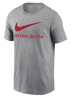Nike Nike Big Swoosh Central Dutch Tee Heather Gray