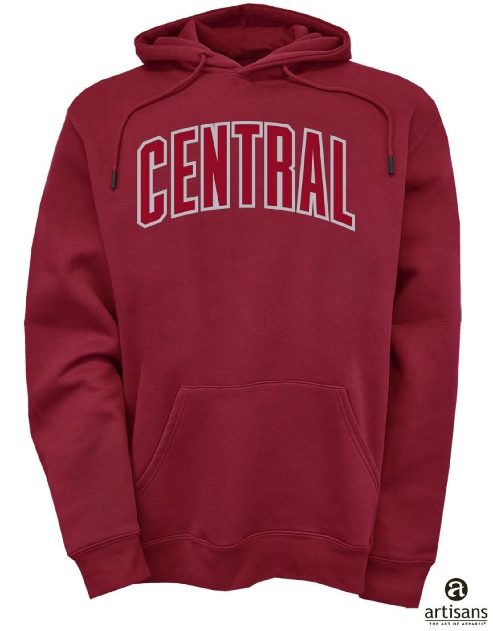 Artisans Artisans Central Double-Stitch Hood Red
