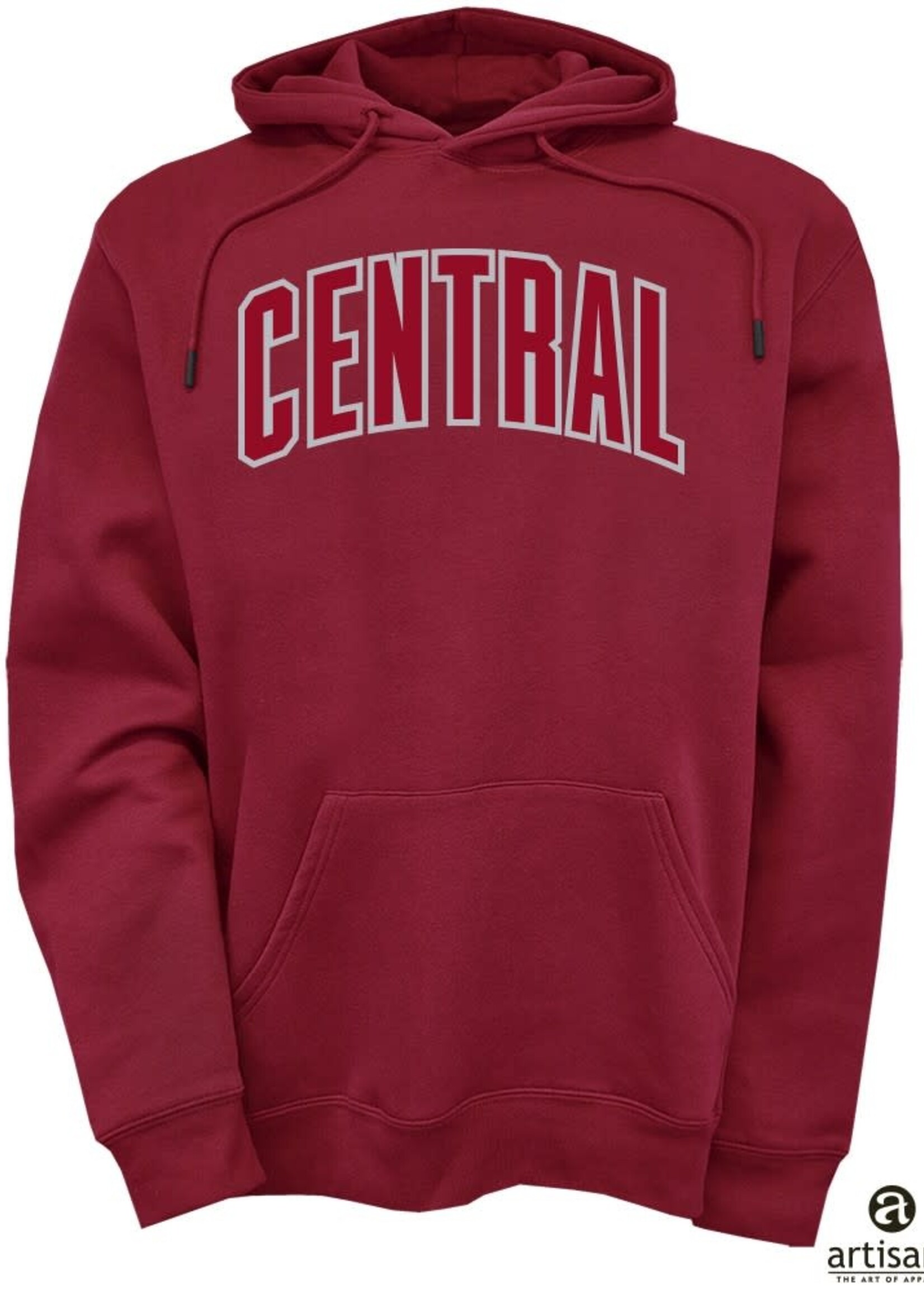 Artisans Artisans Central Double-Stitch Hood Red