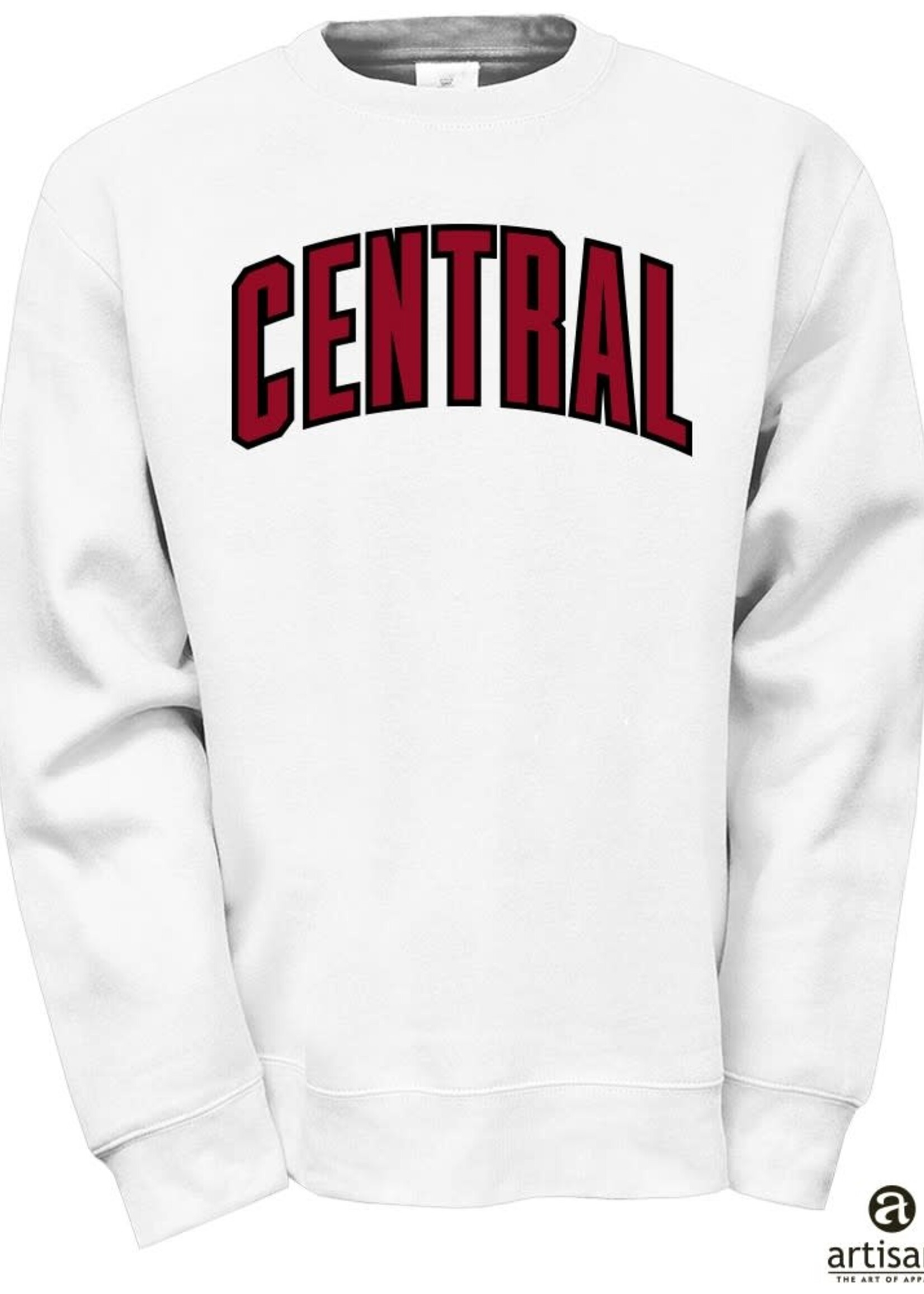 Artisans Artisans Central Double-Stitch Crew White