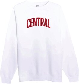 College House College House Glitter Crew White