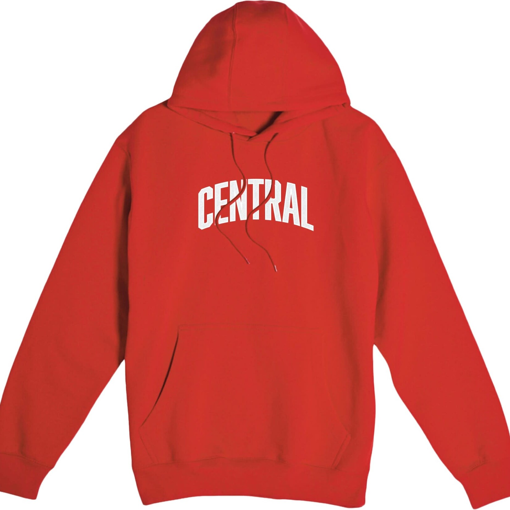 College House College House Glitter Hood Red