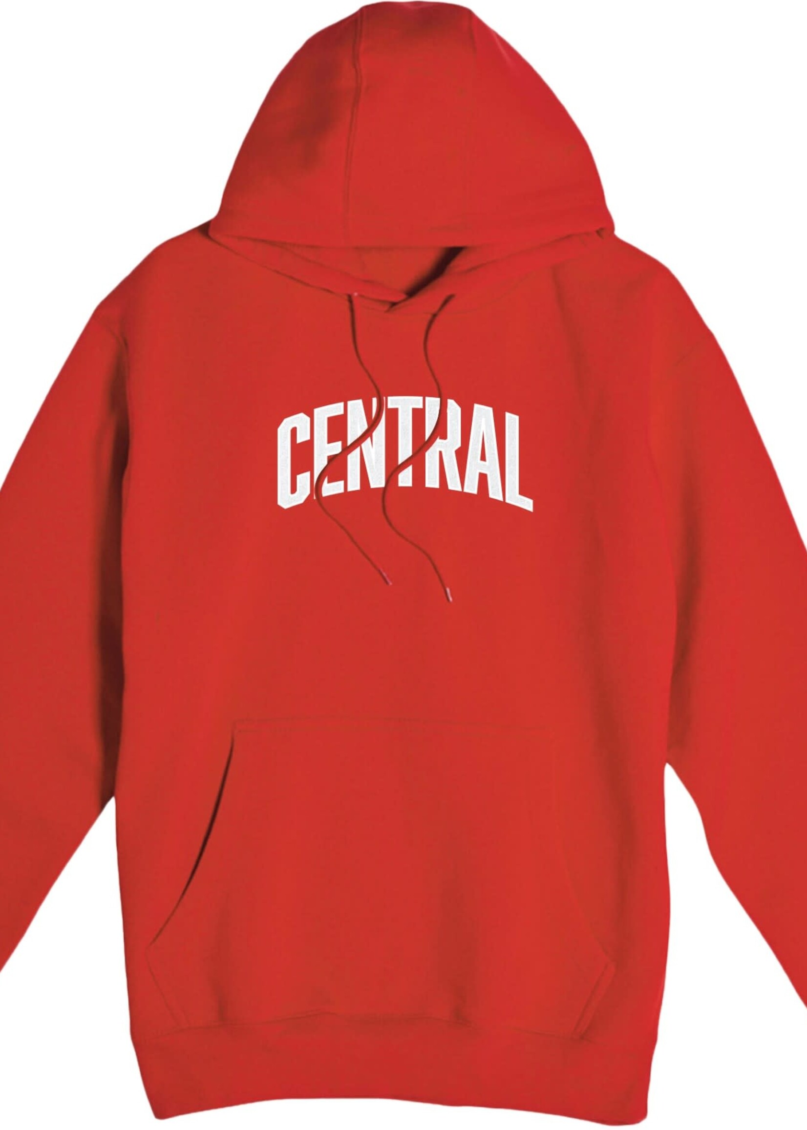 College House College House Glitter Hood Red