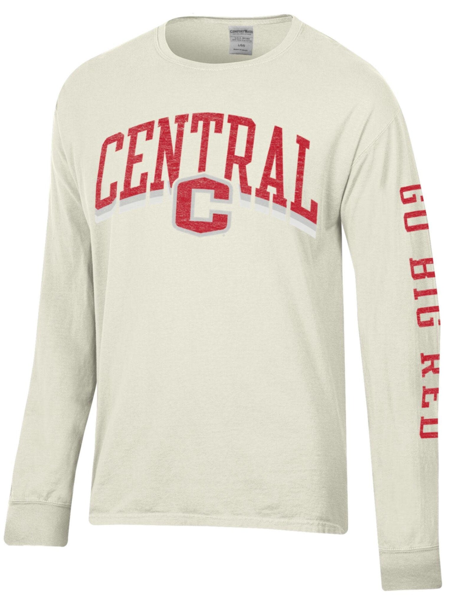 Gear Comfort Wash Central Arch LS Tee Parchment