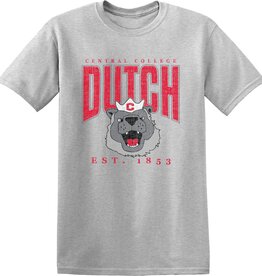 College House College House Big Red Tee Light Heather Gray