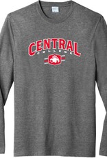 College House College House Central College Lion Tee Gray