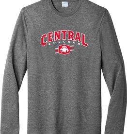 College House College House Central College Lion Tee Gray