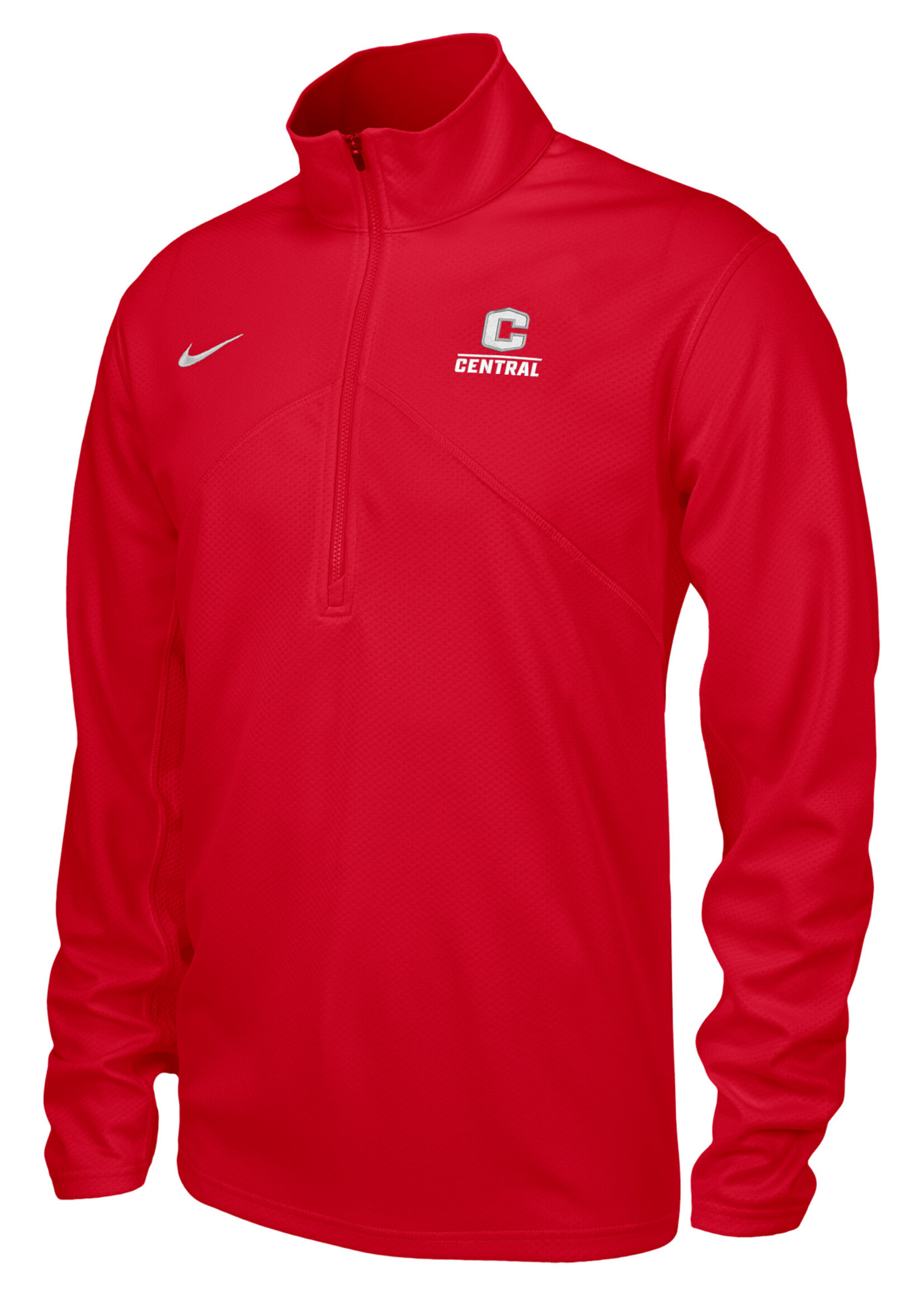Nike Nike Training Athletic Logo 1/4 Zip Red