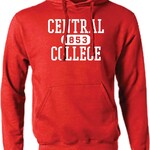 College House College House Tully Central 1853 College Hood Red