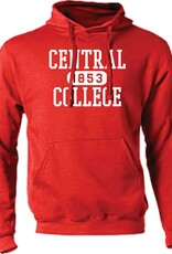 College House College House Tully Central 1853 College Hood Red