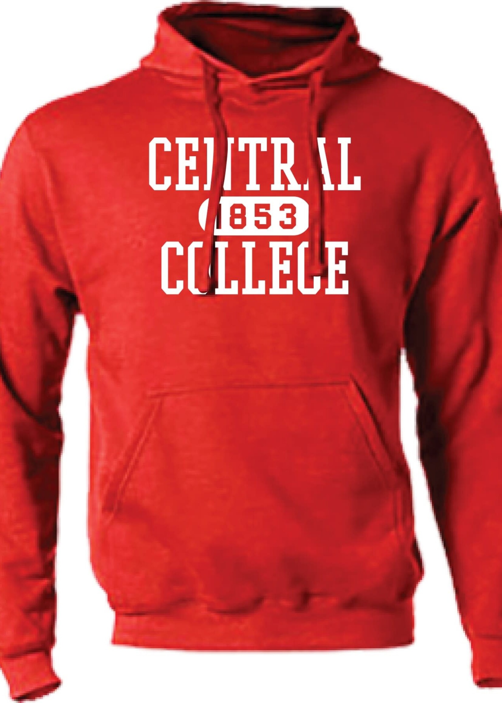 College House College House Tully Central 1853 College Hood Red