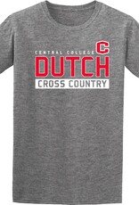 College House College House Sport Tee Cross Country Graphite Heather