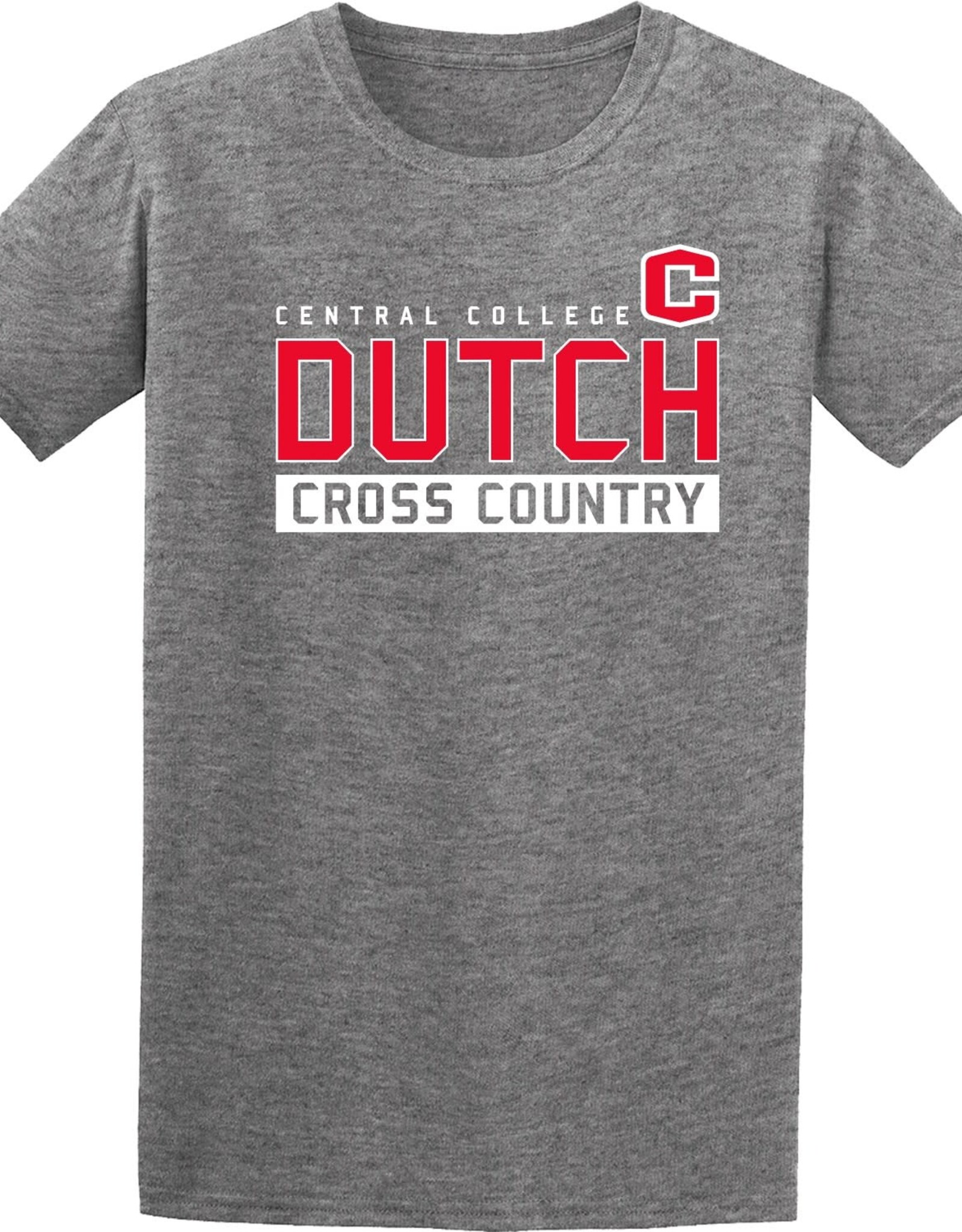 College House College House Sport Tee Cross Country Graphite Heather