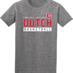 College House College House Sport Tee Basketball Graphite Heather