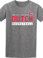 College House College House Sport Tee Basketball Graphite Heather