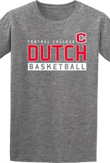 College House College House Sport Tee Basketball Graphite Heather