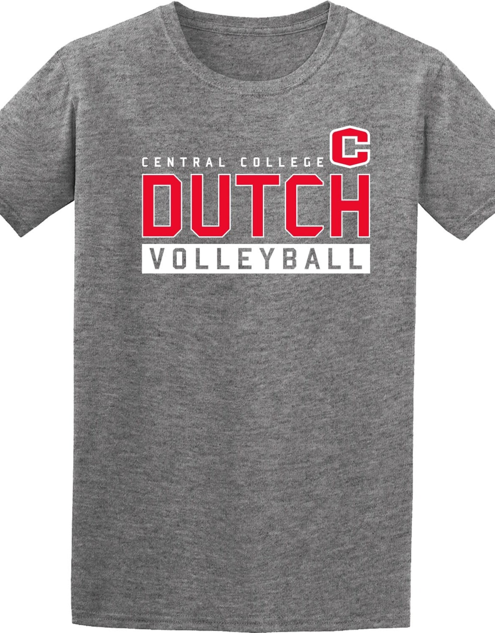 College House College House Sport Tee Volleyball Graphite Heather