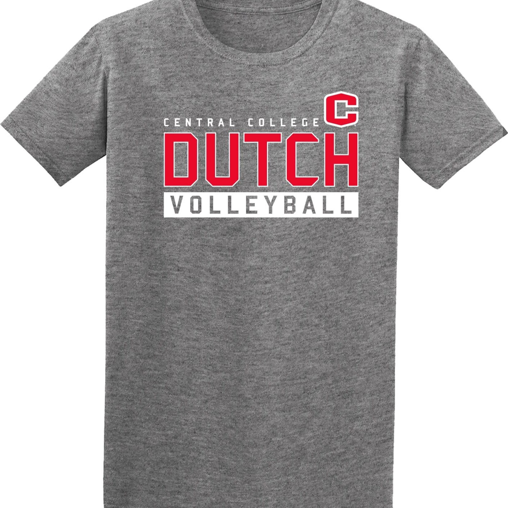 College House College House Sport Tee Volleyball Graphite Heather