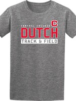 College House College House Sport Tee Track and Field Graphite Heather